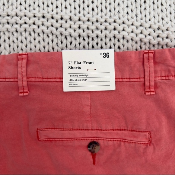 NWT Goodfellow & Co Men's Every Wear 7" Flat Front Shorts Size 36 - Picture 4 of 5